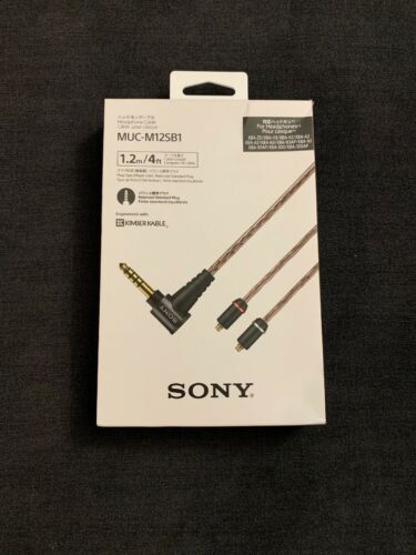 SONY MUC-M12SB1 Headphone Cable XBA Series 4.4mm