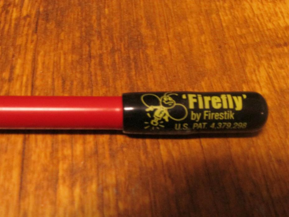 Used Red Firestik FS II 'Firefly' 3 ft 2 inch Tunable Tip CB Antenna