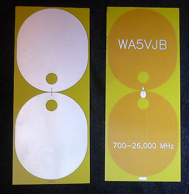 700 MHz - 26 GHz Planar Antenna by WA5VJB