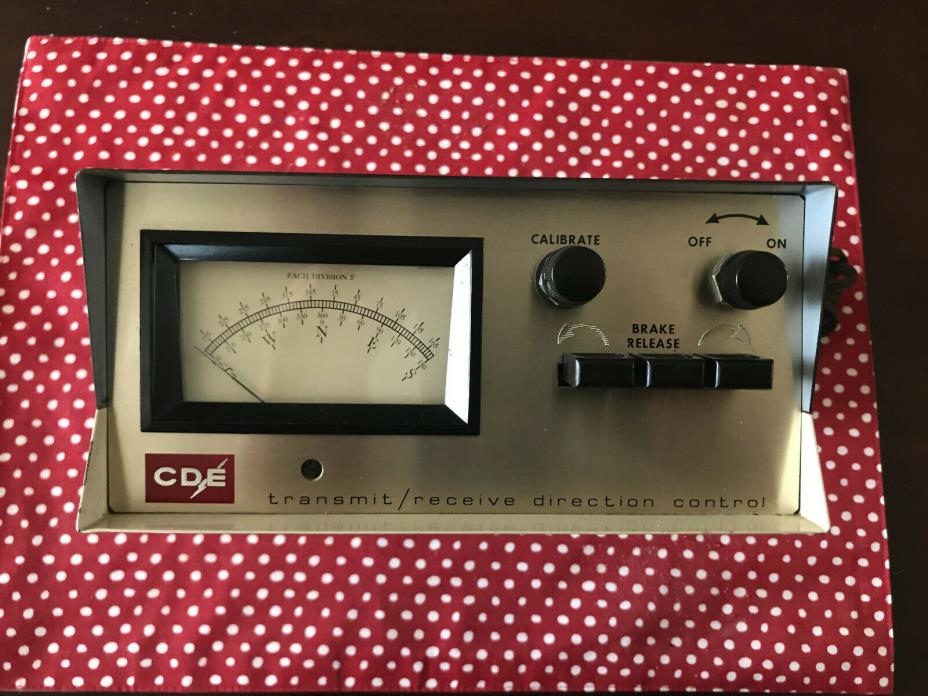 CDE 44 HYGAIN ROTATOR CONTROL TESTED 8 WIRE