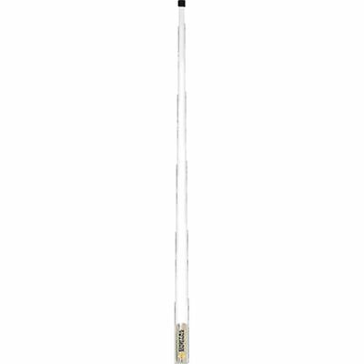 VHF Antenna, 8', 6dB, White, w/Cable