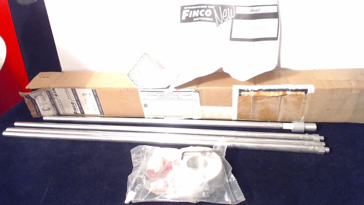 Rare NOS FINCO FINNEY AMA-3 VHF AIRCRAFT MONITOR ANTENNA GROUND PLANE