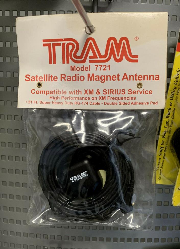 Tram 7721 Satellite Radio Magnet Antenna 21ft Heavy Duty Cable