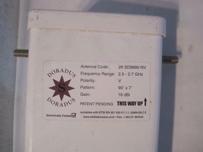 Doradus Sector Antenna ~ 26 SD9890 NV  Gain: 6dBi  2.5 - 2.7GHz    * PARTS *