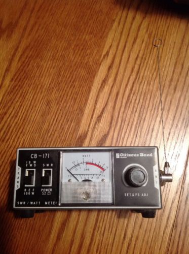 Citizens band CB-171 Power SWR and Field Strength Meter