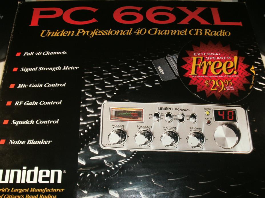 UNIDEN  PC66XL  N.O.S  Condition