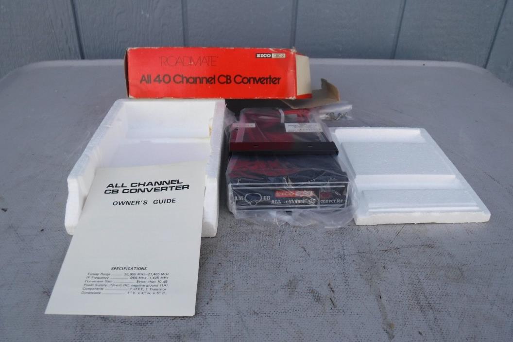 EICO CBC-2 ROADMATE 40 Channel CB Converter NOS