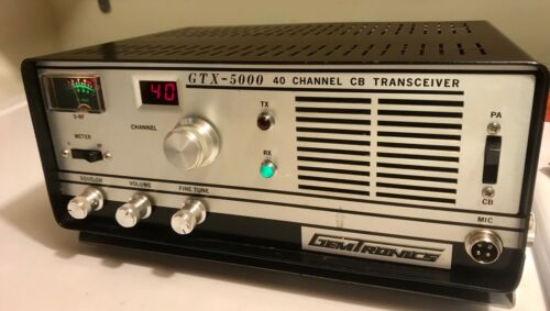 Gemtronics (GTX5000)Tube Type (CB Radio) 40 Channel