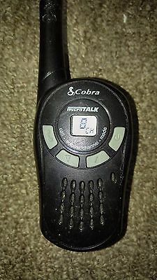 Cobra microtalk walkie talkie one walkie talkie works great radio eight channel