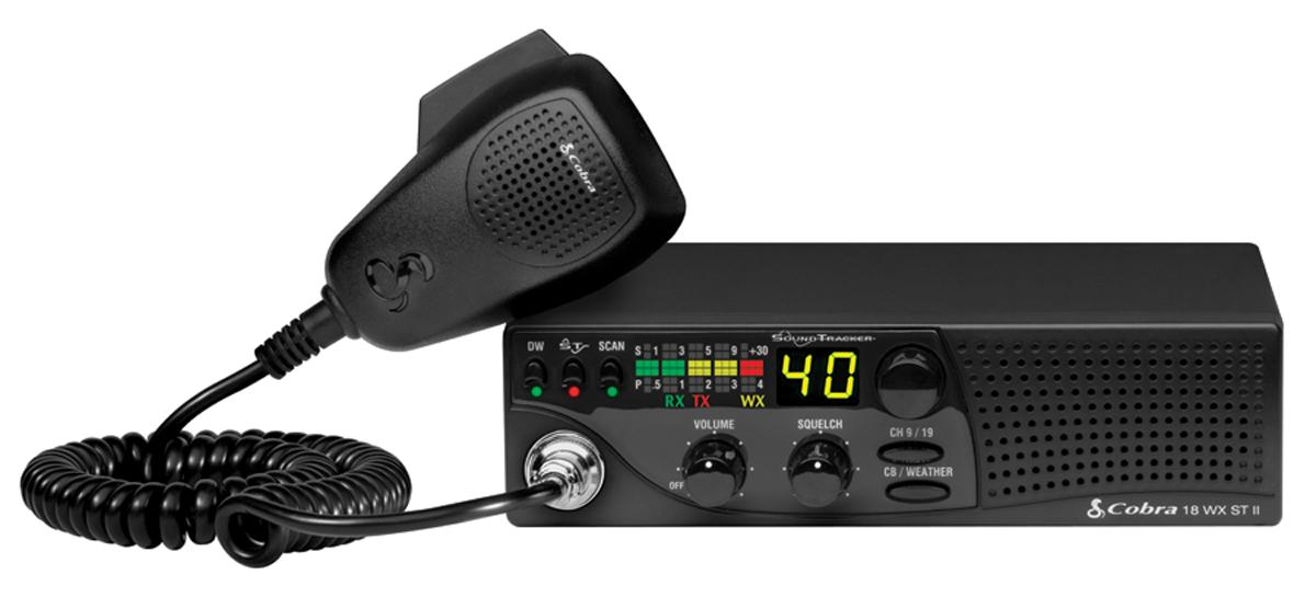 Cobra 18WXST II Weatherband 40 Channel CB RADIO 10 NOAA Weather Channels NIB