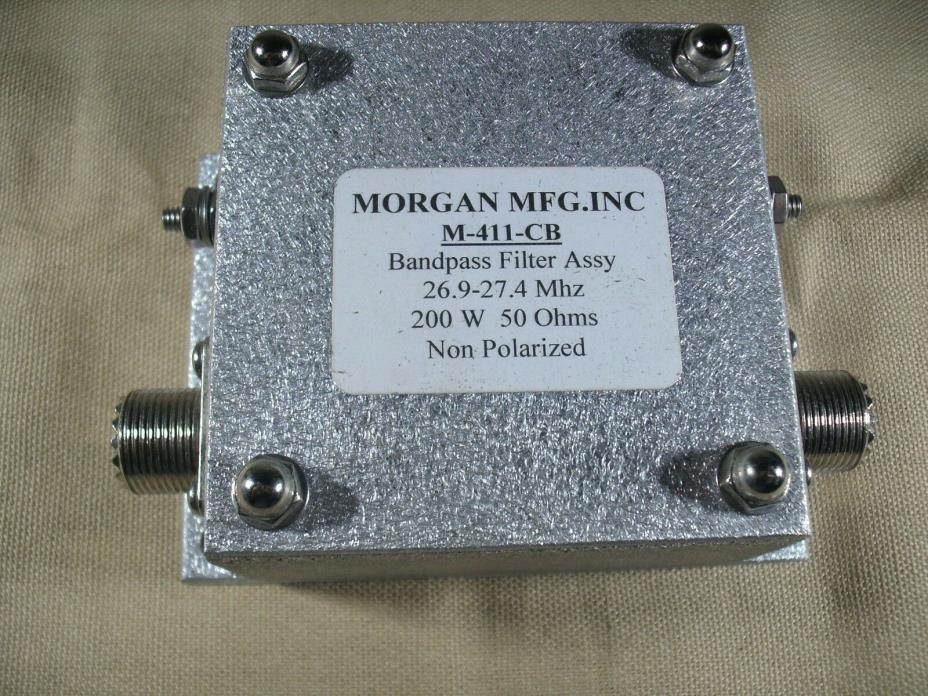 CB RADIO I.C.E  MORGAN MFG.INC   M-411-CB   BAND PASS FILTER 26.9-27.4 Mhz.