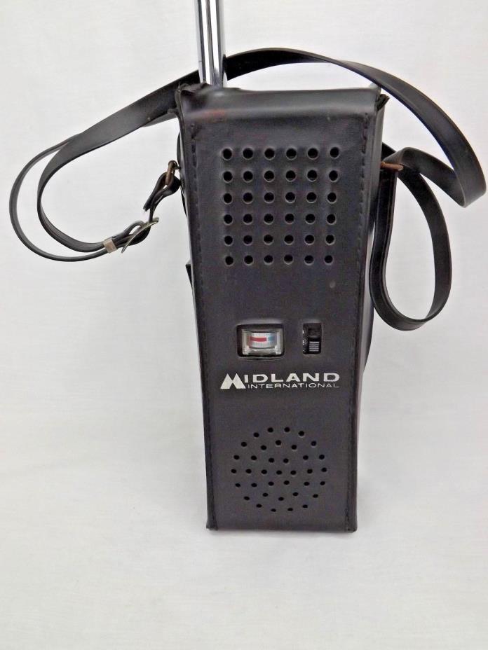 Vintage 1975 Midland International Transceiver CB Radio Handheld 13-727B