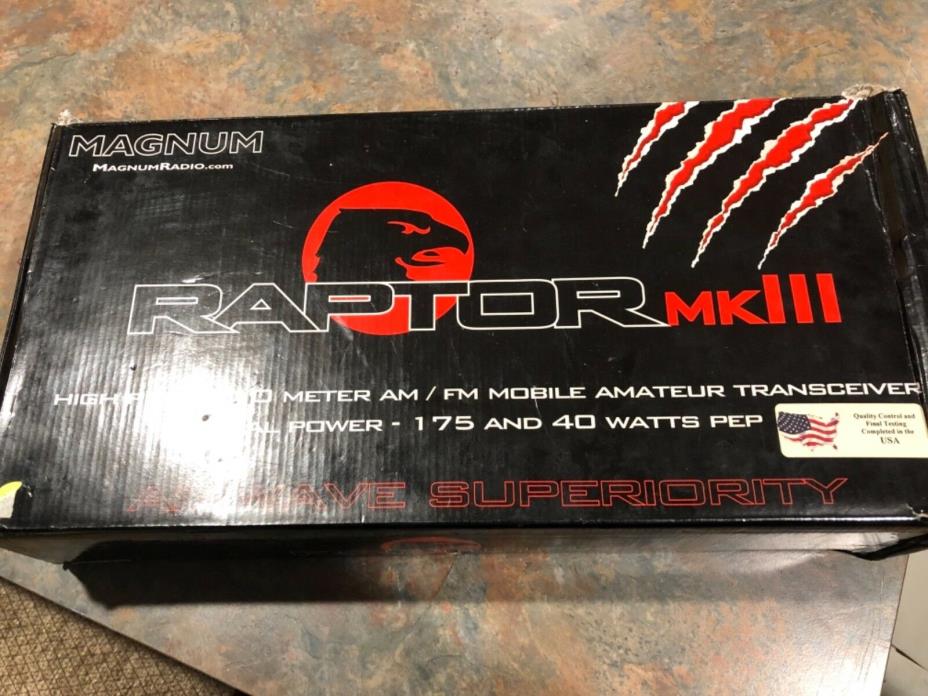 Magnum Raptor MK III 10/11 Meter Radio IN BOX