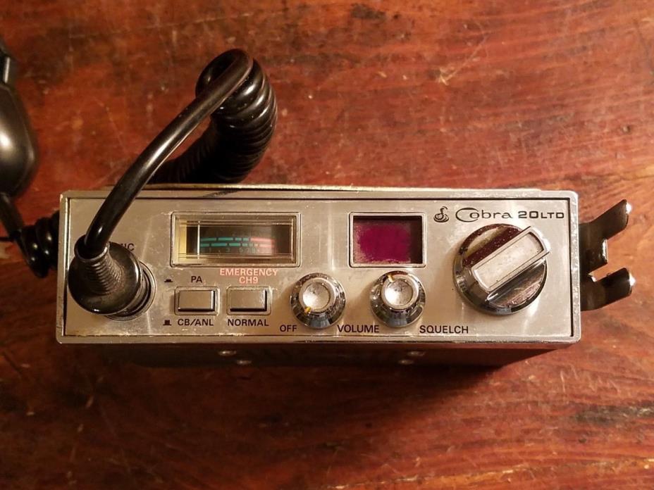 Cobra Chrome 20 LTD Classic CB Radio With Mic