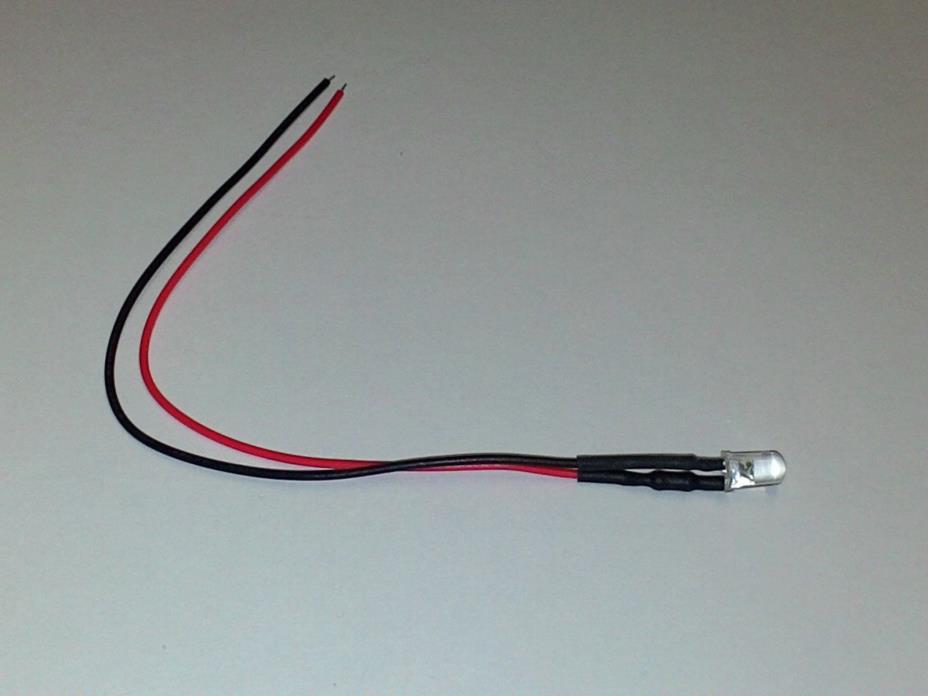Workman #LED-BLUE Cobra Uniden & Others 12 Volt 5mm Blue LED With Wire