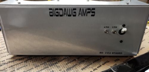 10 Meter Amplifier BigDawg Built 2x4 Staged Amp