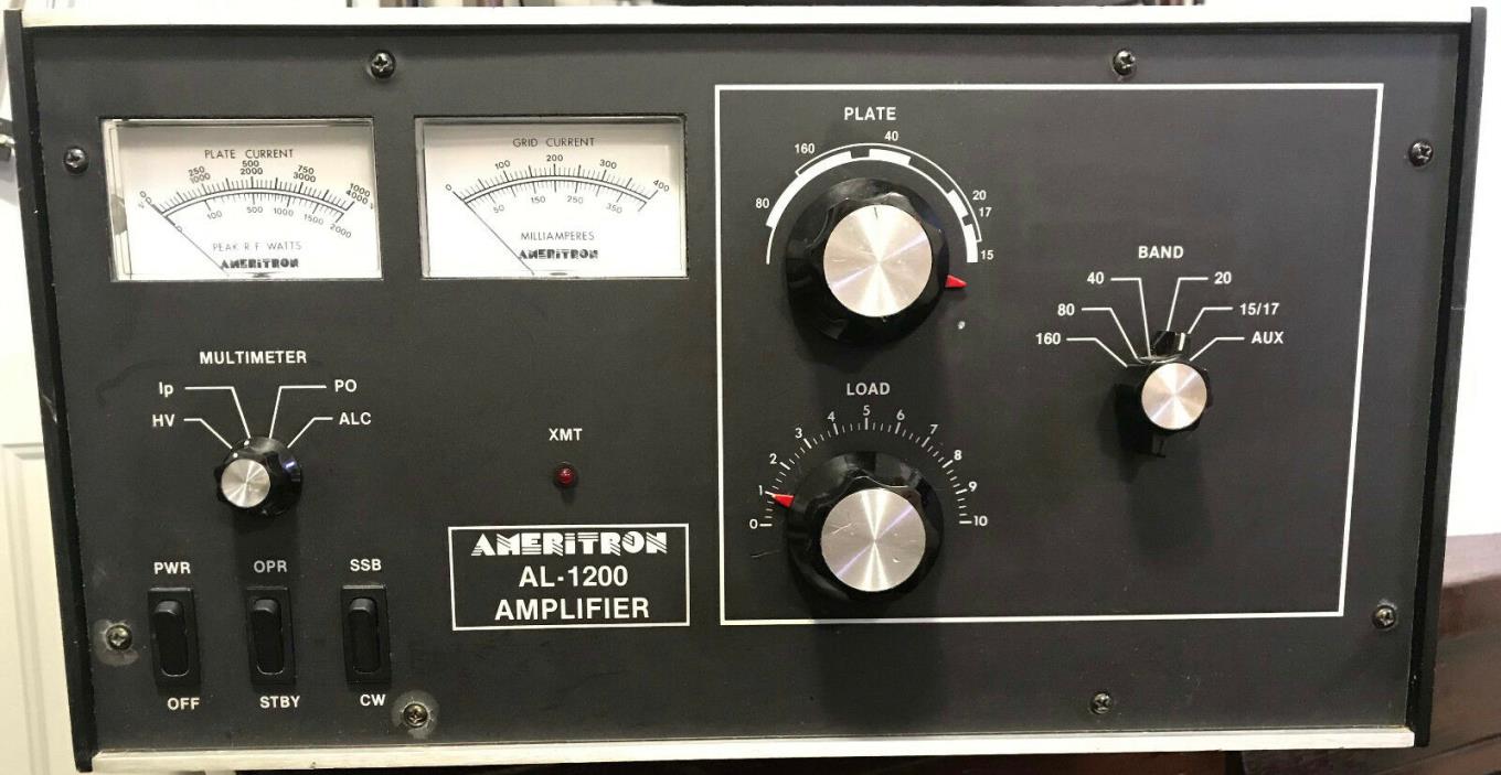 Ameritron AL-1200 HF legal limit Linear Amplifier