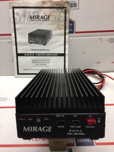 Mirage Communications B 2518 G Amplifier Ham Radio 2 Meter Radio