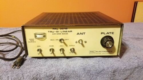PAL 351B TRU-BI LINEAR AM/SSB AMPLIFIER(FOR PARTS OR REPAIR)