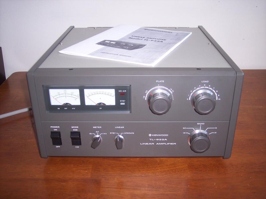 KENWOOD TL-922A linear amplifier, used in excellent condtion