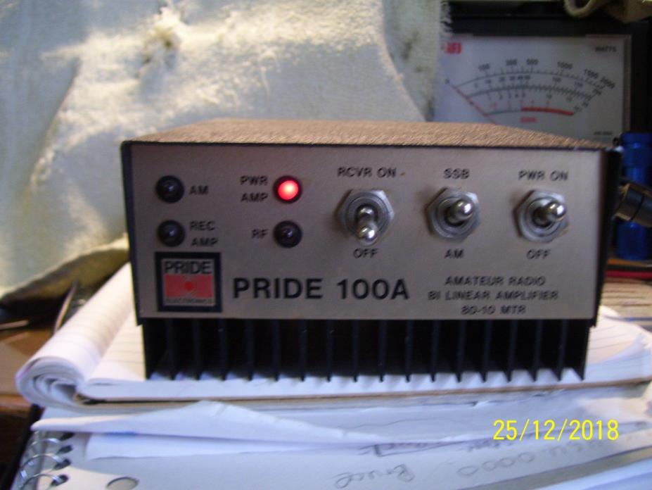 PRIDE 100A HF HAM AMPLIFIER.