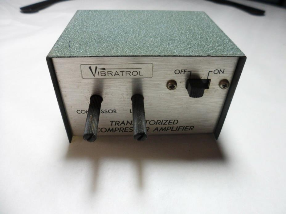NICE Vibatrol CA 301 Transistorized Compressor Amplifier Ham Radio Equipment USA