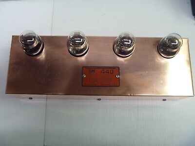 Very Rare Silver-Marshall SM-440 Time Signal Amplifier - 112Kc (KHz)