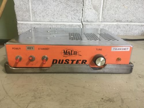 Vintage Maco Duster Linear Amplifier Ham Radio