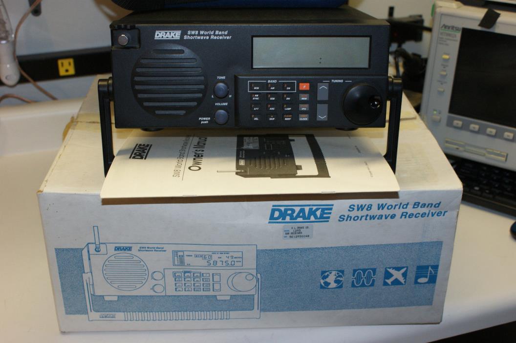 Drake SW8 Worldband Shortwave / BCB / FM / Airband Receiver. AM Sync Detector.