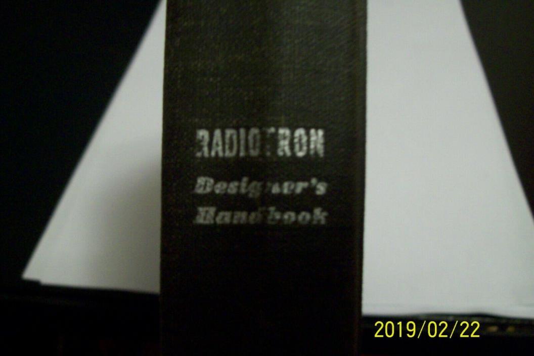The RADIOTRON  Designer's Handbook 3rd  Ed.