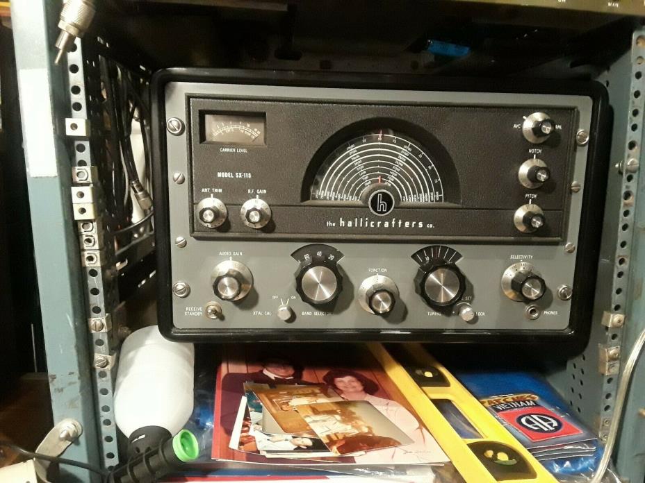 The famous Hallicrafters SX-115 radio receiver!!