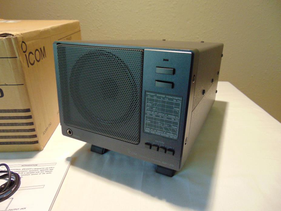 ICOM SP-20 External Speaker With Internal Audio Filters for ICOM Classic Radios