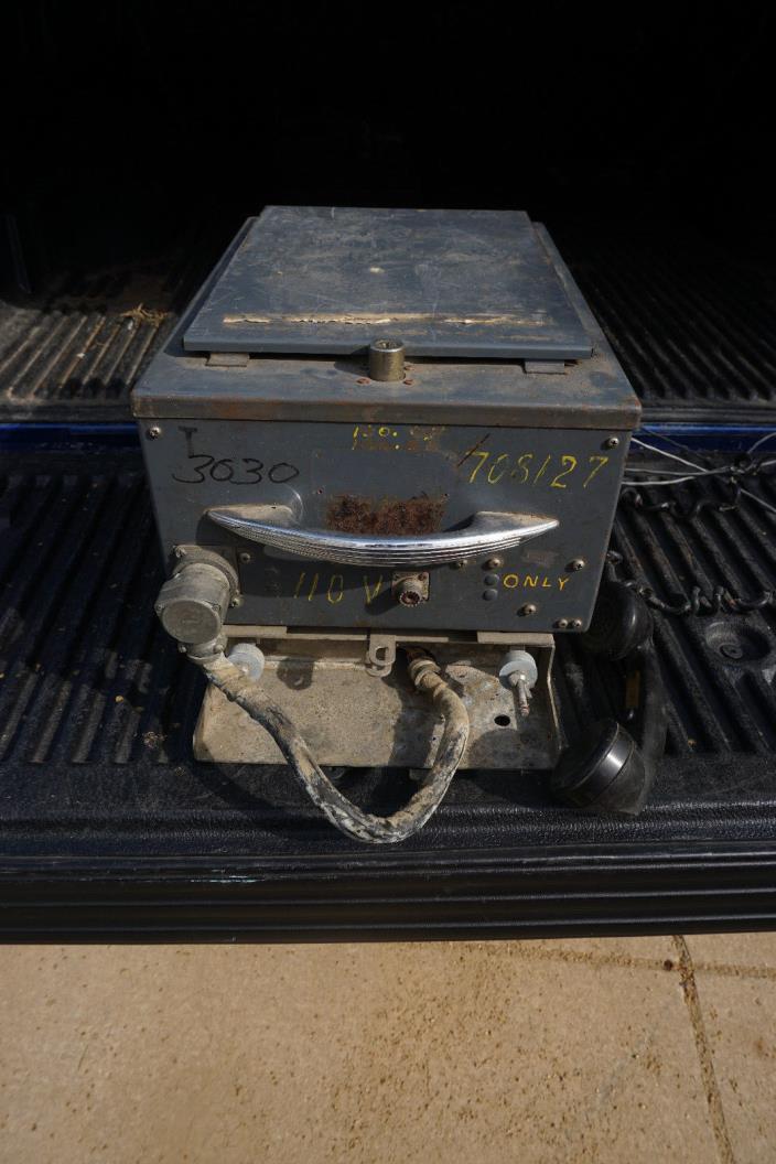 1950'S BENDIX TRANSCEIVER TUBE TYPE LOCOMOTIVE RAILWAY TRAIN HAM 2-WAY RADIO