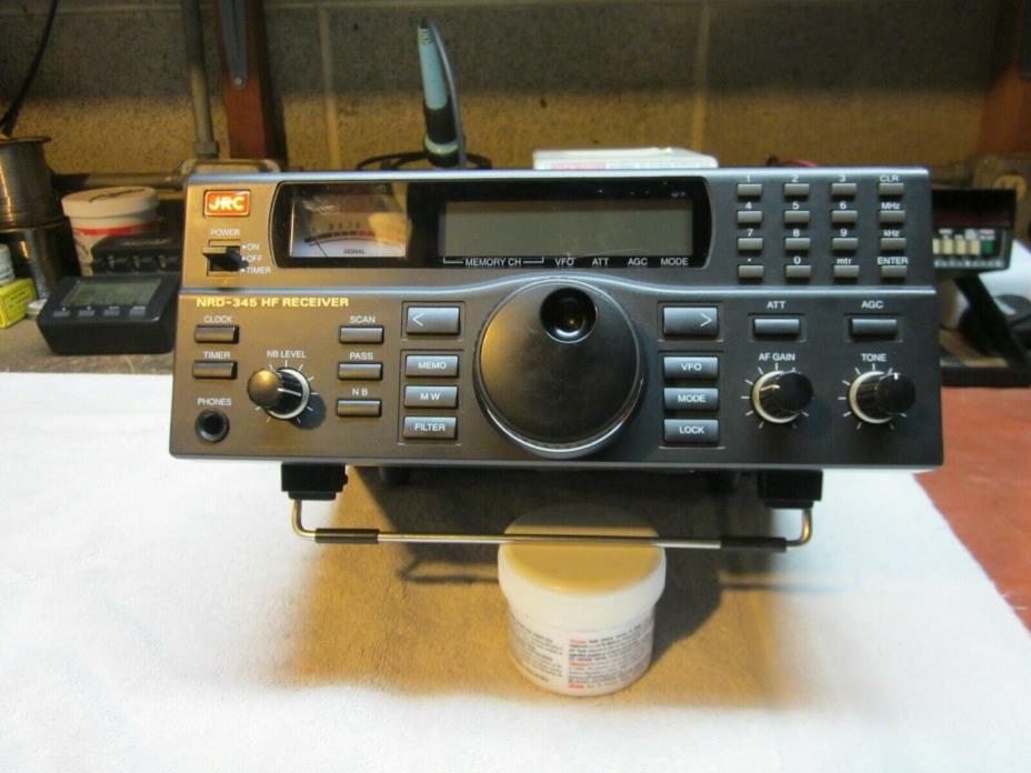 Japan Radio Co.  JRC NRD-345 HF Shortwave Radio Receiver.  AUX. 2.0 filter incl.