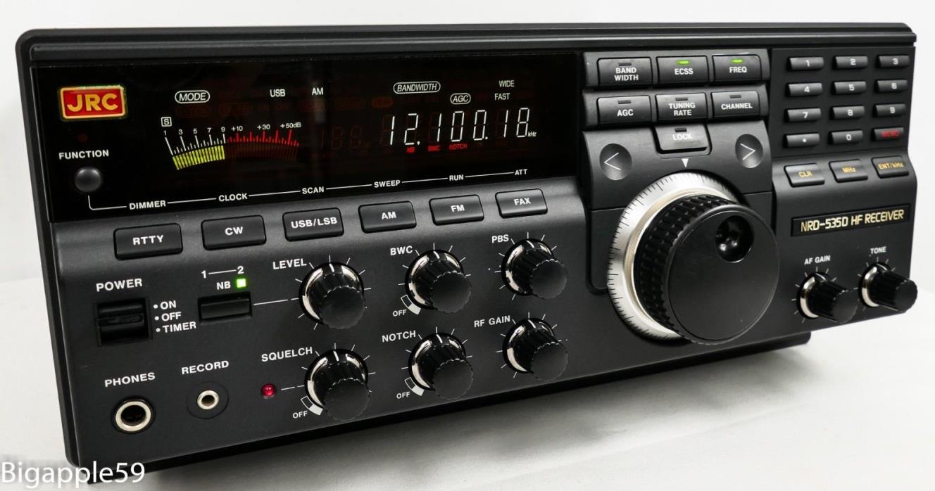 JRC NRD-535D Shortwave Radio Communications Ham Receiver ***DXer's Favorite***