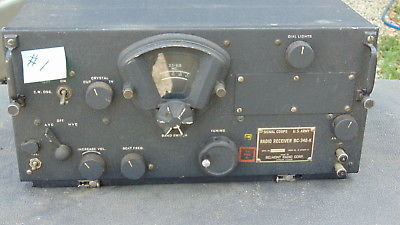 Military Radio BC-348k HF Receiver WWII Aircraft Bomber B-17 -29 #1