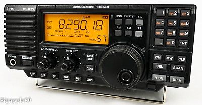 Icom IC-R75 Shortwave Radio Receiver w/ UT-106 Opt DSP Module & Sync Detector