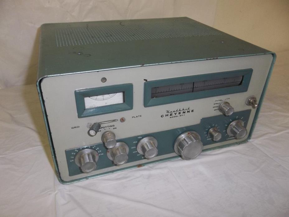 VINTAGE UNTESTED HEATHKIT CHEYENNE MT-1 RADIO TRANSMITTER AF/RF BAND TUNING