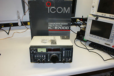 Icom IC-R7000 VHF/UHF Communications Receiver. Tested.