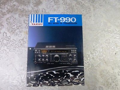 YAESU FT-990 TRANSCEIVER ADVERTISING FLYER 1991 ORIGINAL