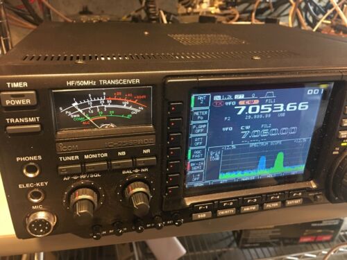 ICOM IC-756PRO II Works Great Good Condition  NO MIC With Box And Manual