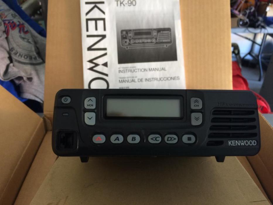 Kenwood TK-90 HF Transceiver With KCT-22 Remote Control