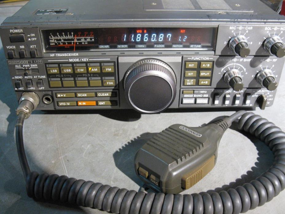 Kenwood TS 440S Radio Transceiver Working