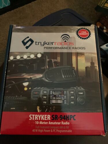Stryker SR-94HPC Compact 45 Watt 10 Meter Radio NEW