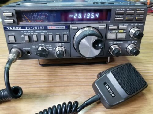 YAESU FT 757GX HF TRANSCEIVER