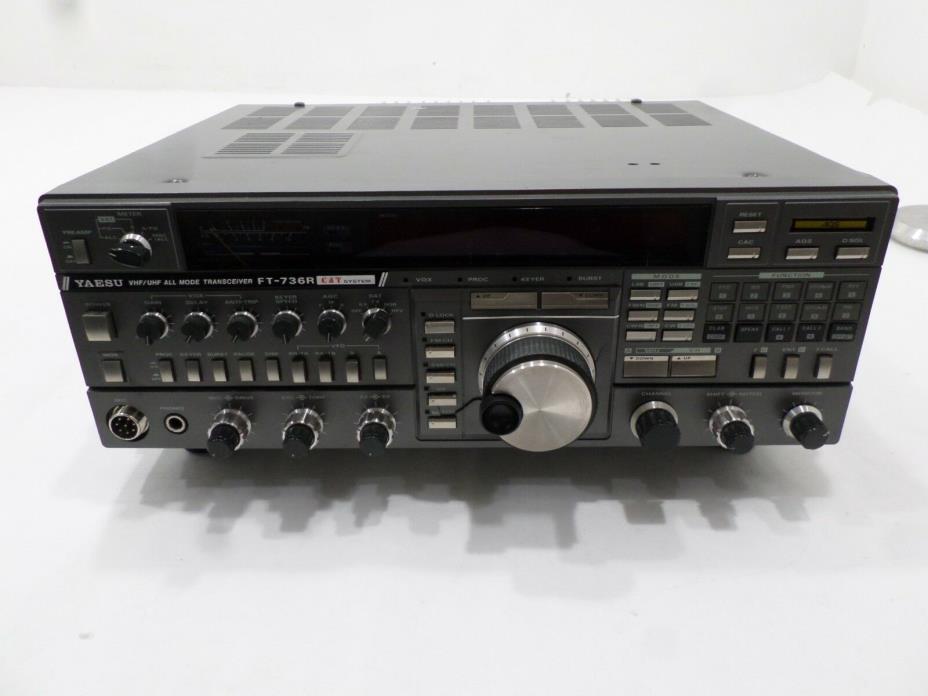 YAESU FT-736R VHF/UHF ALL MODE TRANSCEIVER  CAT SYSTEM