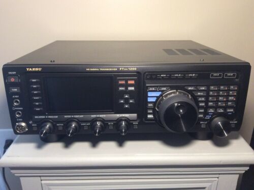 U4473 Used Yaesu FT-dx1200 100 watt HF Transceiver Extra Nice Ham Radio