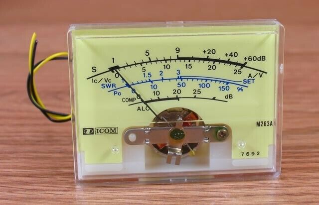 ICOM IC-751A PARTS: S-METER   IC-751 IC-745 IC-740