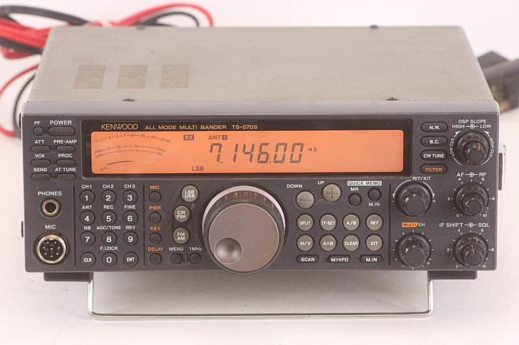 Kenwood TS-570S All Mode Multi Band Transceiver