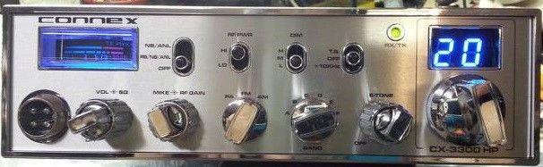 Connex 3300hp 10 Meter Amateur Radio w/ Echo Board & Roger Beep